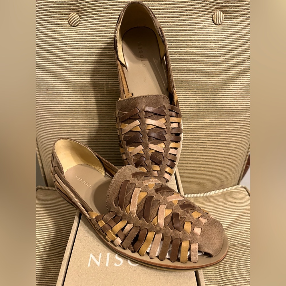 NWT Nisolo Huarache Sandal - Colorblock - Men’s 8.5 (Women’s size 9.5/10) - Picture 10 of 10